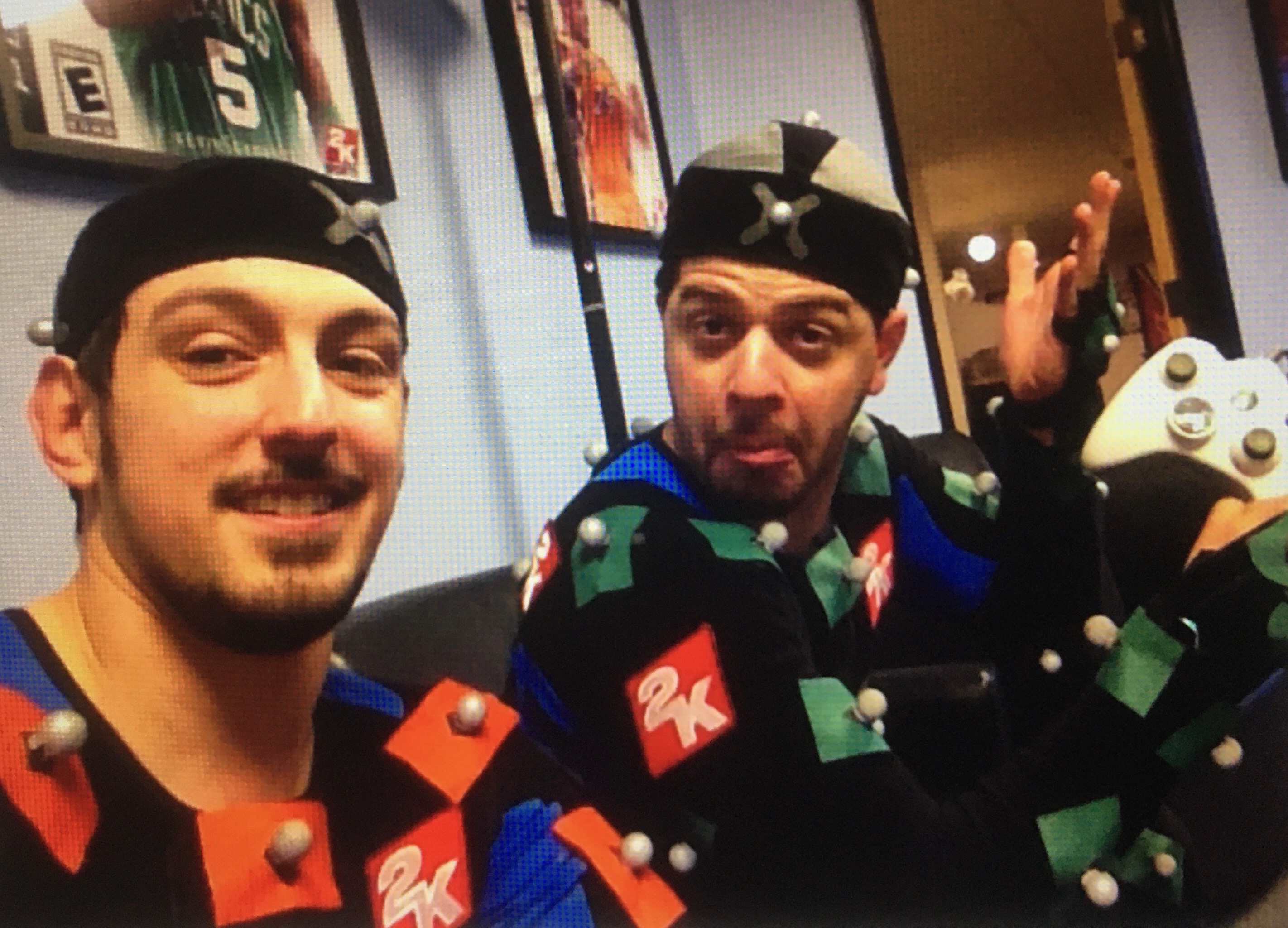 Sari Sabella — motion capture session at 2K Games